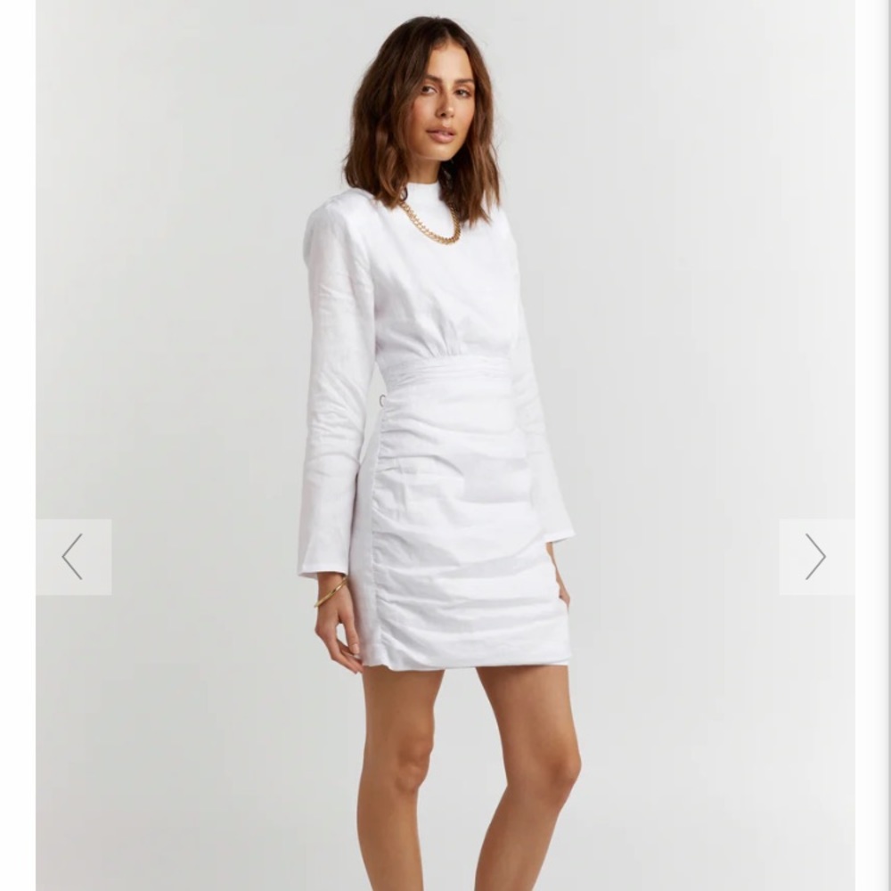 DISSH 100% Linen dress AU 10 US 6 NWT